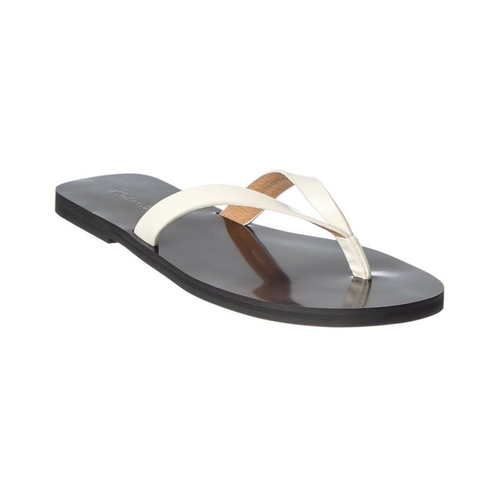 Madewell Greene Leather Sandal, White